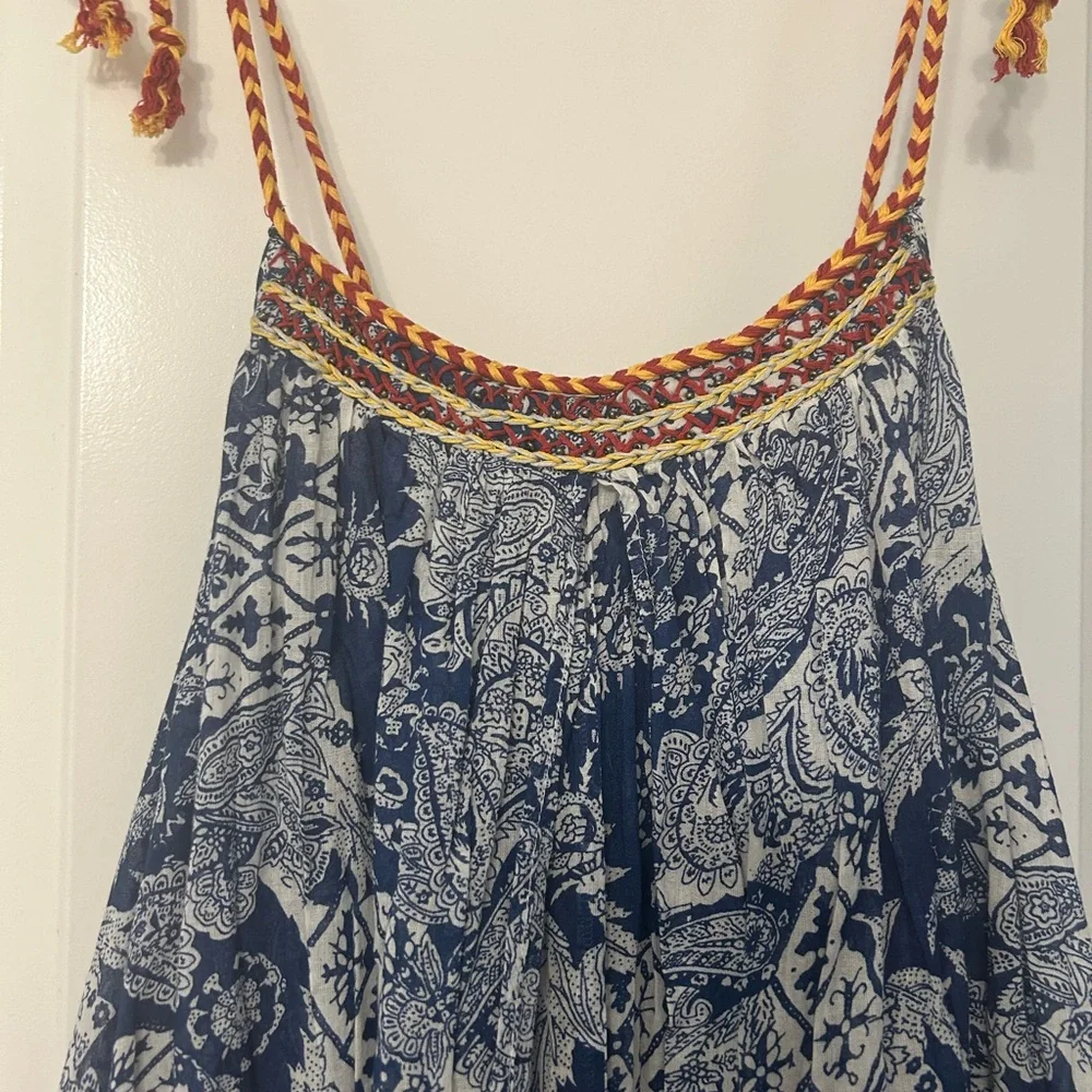Free People Blue Floral Dress - Picture 5 of 6